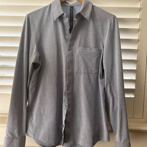 Lululemon Men's light blue commission shirt